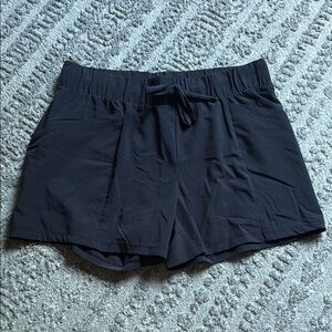 All in Motion Black Athletic Shorts with Elastic Waistband